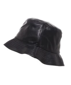 Ladies Fashion Store 15 Stand Studio Faux Leather Vida Bucket Hat