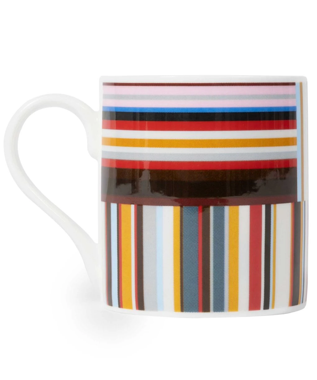 PAUL SMITH Bone China Signature Stripe Mug 2 PAUL SMITH Bone China Signature Stripe Mug - Image 2