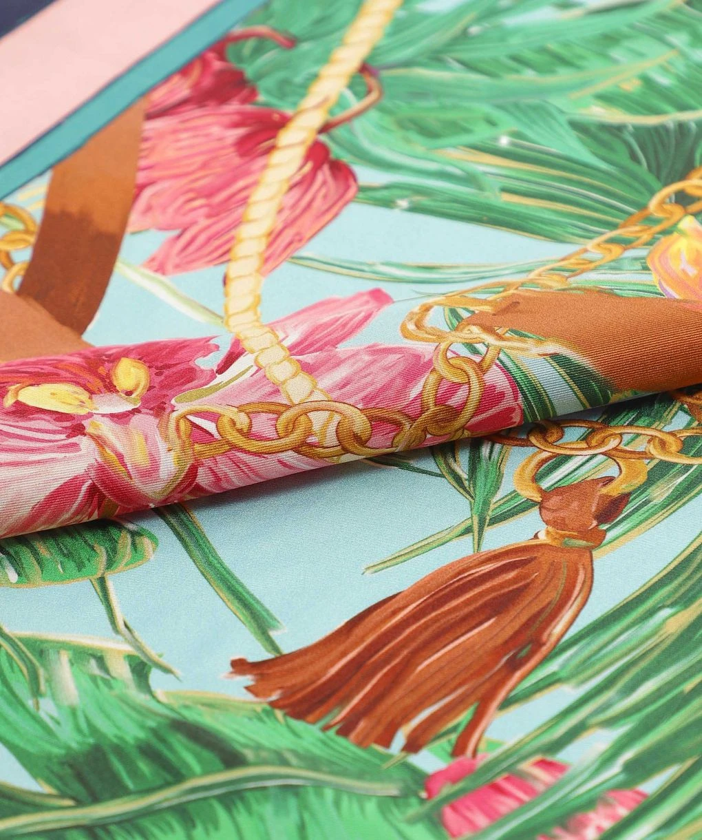 Holland Cooper Silk St. Lucia Scarf 2 Holland Cooper Silk St. Lucia Scarf - Image 2