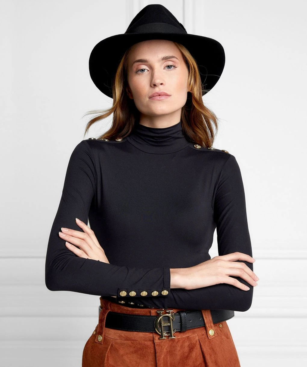 Holland Cooper Wool Feather Trilby Hat 2 Holland Cooper Wool Feather Trilby Hat - Image 2