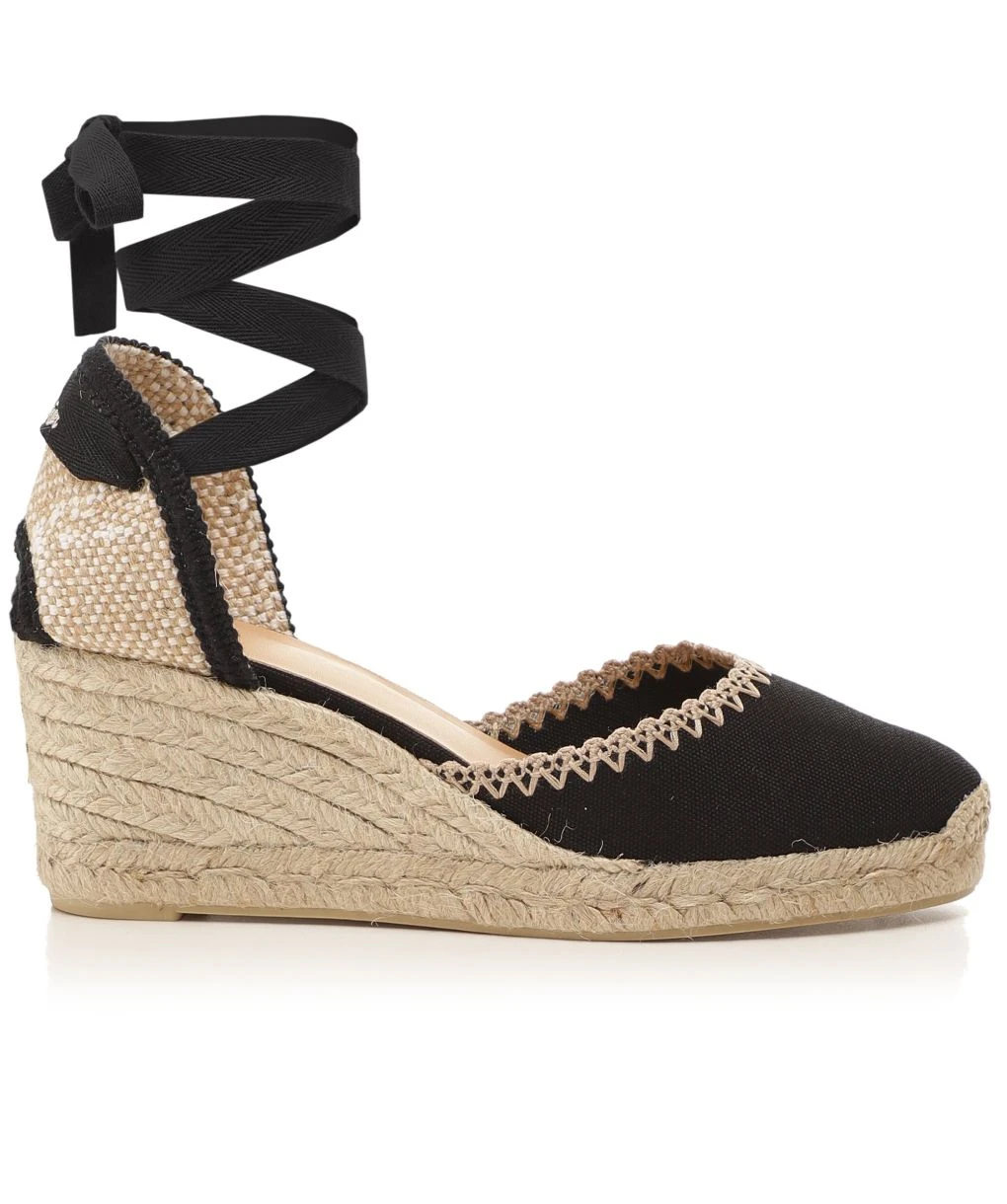 Castañer Comin Canvas Wedge Espadrilles 2 Castañer Comin Canvas Wedge Espadrilles - Image 2