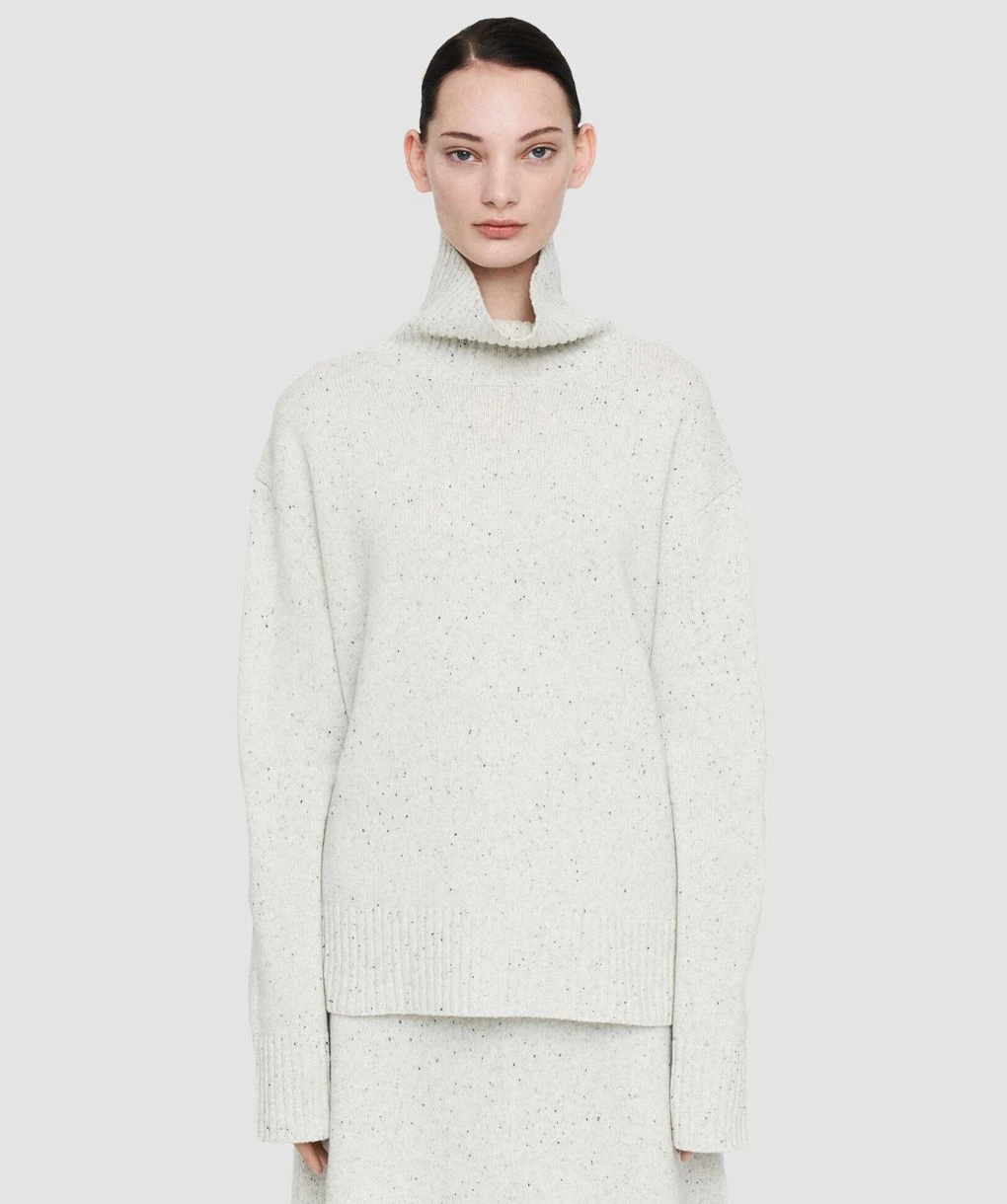 Joseph High Neck Merino Wool Jumper 2 Joseph High Neck Merino Wool Jumper - Image 2