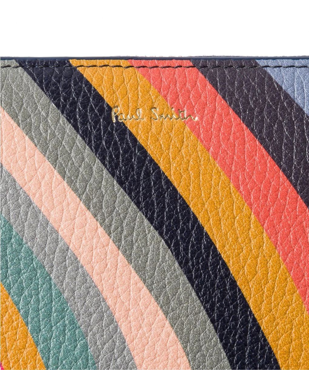 PAUL SMITH Swirl Print Leather Zip-Around Purse 3 PAUL SMITH Swirl Print Leather Zip-Around Purse - Image 3