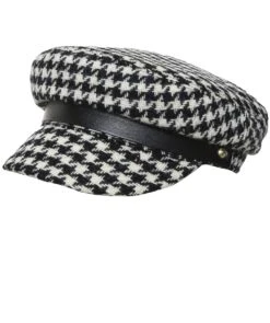 Ladies Fashion Store 6 Holland Cooper Houndstooth Bretton Hat