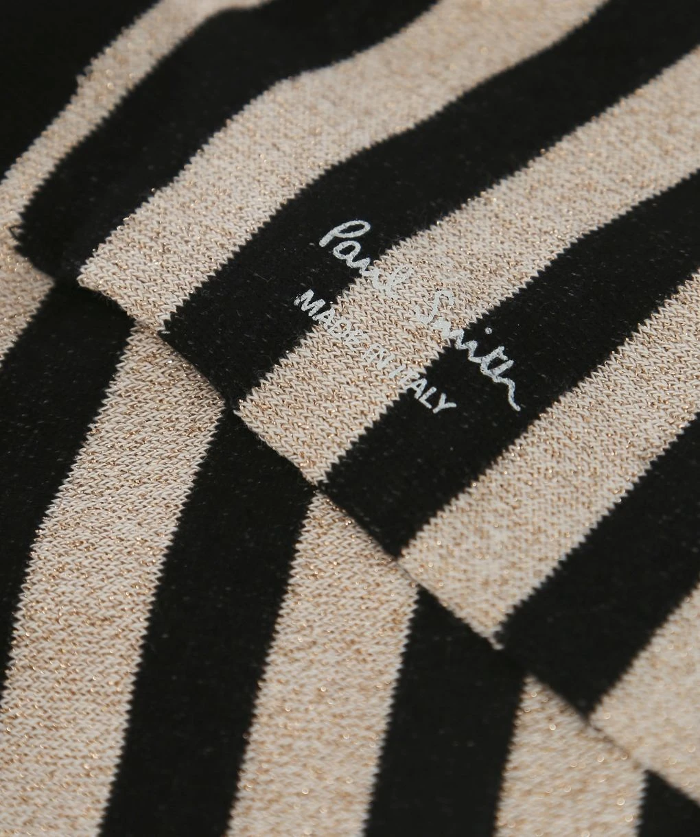 PAUL SMITH Arianne Glitter Stripe Socks 2 PAUL SMITH Arianne Glitter Stripe Socks - Image 2