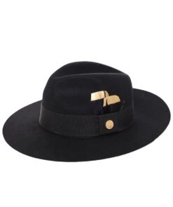 Holland Cooper Wool Feather Trilby Hat