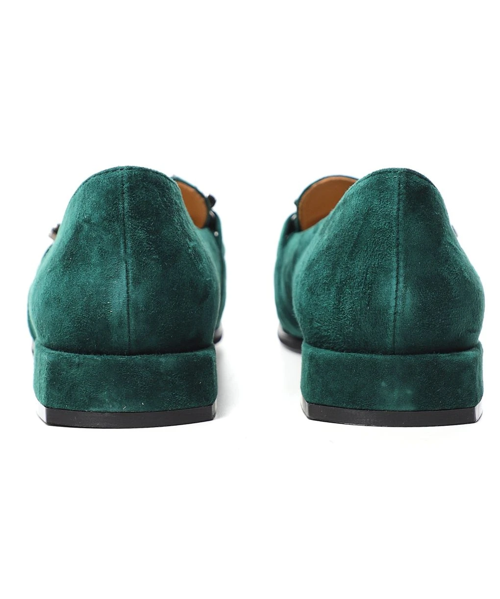 Alma En Pena Suede Jewel Loafers 4 Alma En Pena Suede Jewel Loafers - Image 4