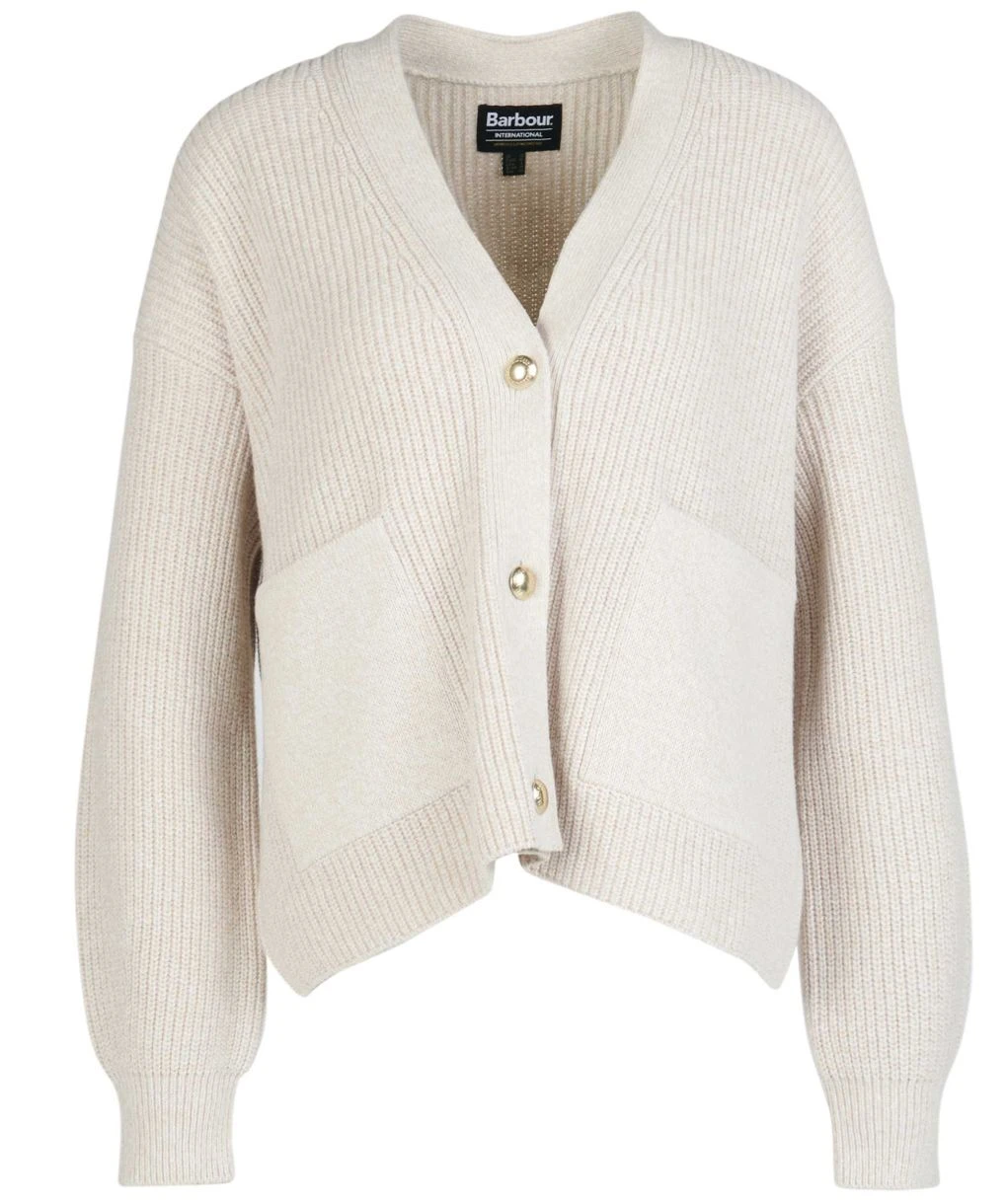 Morini Ribbed Cardigan 1 Morini Ribbed Cardigan