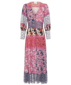 Cherry Blossom Girl Silk Dress
