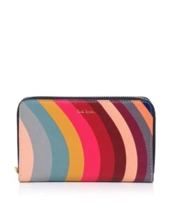 PAUL SMITH Medium Swirl Leather Purse
