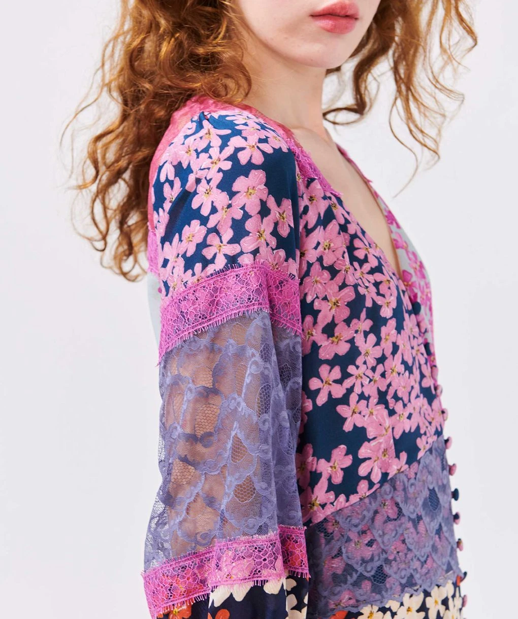 Cherry Blossom Girl Silk Dress 4 Cherry Blossom Girl Silk Dress - Image 4