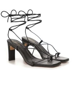 ALOHAS Bellini Leather Lace Up Sandals