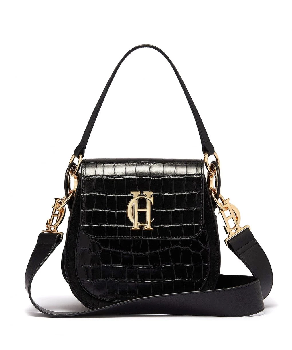 Holland Cooper Chelsea Leather Saddle Bag 1 Holland Cooper Chelsea Leather Saddle Bag