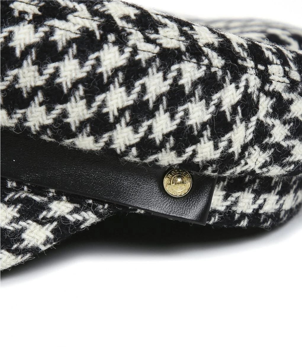 Holland Cooper Houndstooth Bretton Hat 2 Holland Cooper Houndstooth Bretton Hat - Image 2