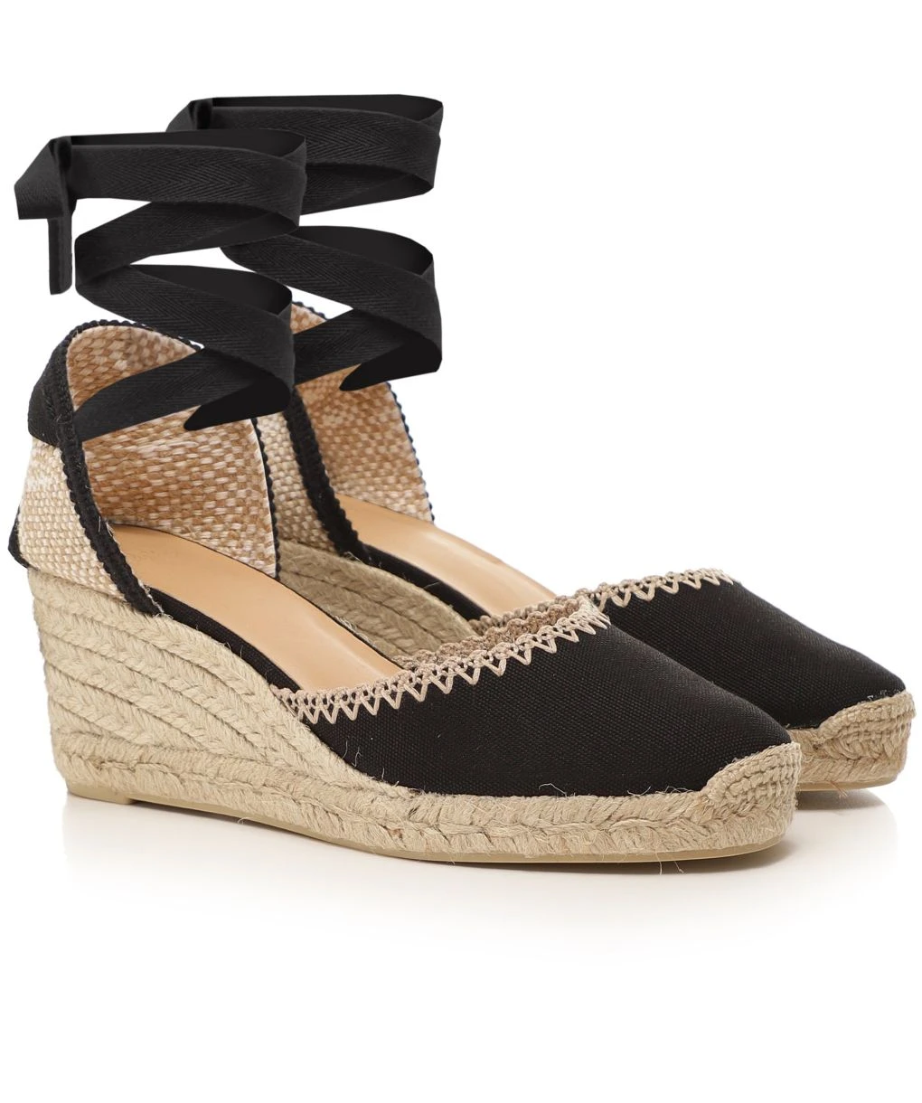 Castañer Comin Canvas Wedge Espadrilles 1 Castañer Comin Canvas Wedge Espadrilles